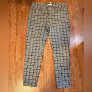 Seven7 Plaid Chinos - Tan and Black